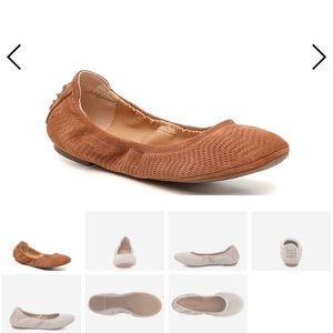 GUC Lucky Brand LP-Echo 3 Suede Ballet Flats 6M